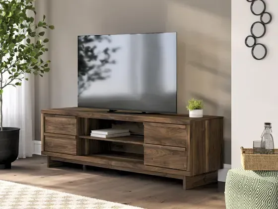 Zadilyn XL TV Stand w/Fireplace Option 