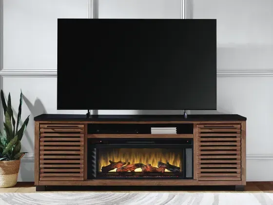 Kallari 84" TV Stand with Electric Fireplace