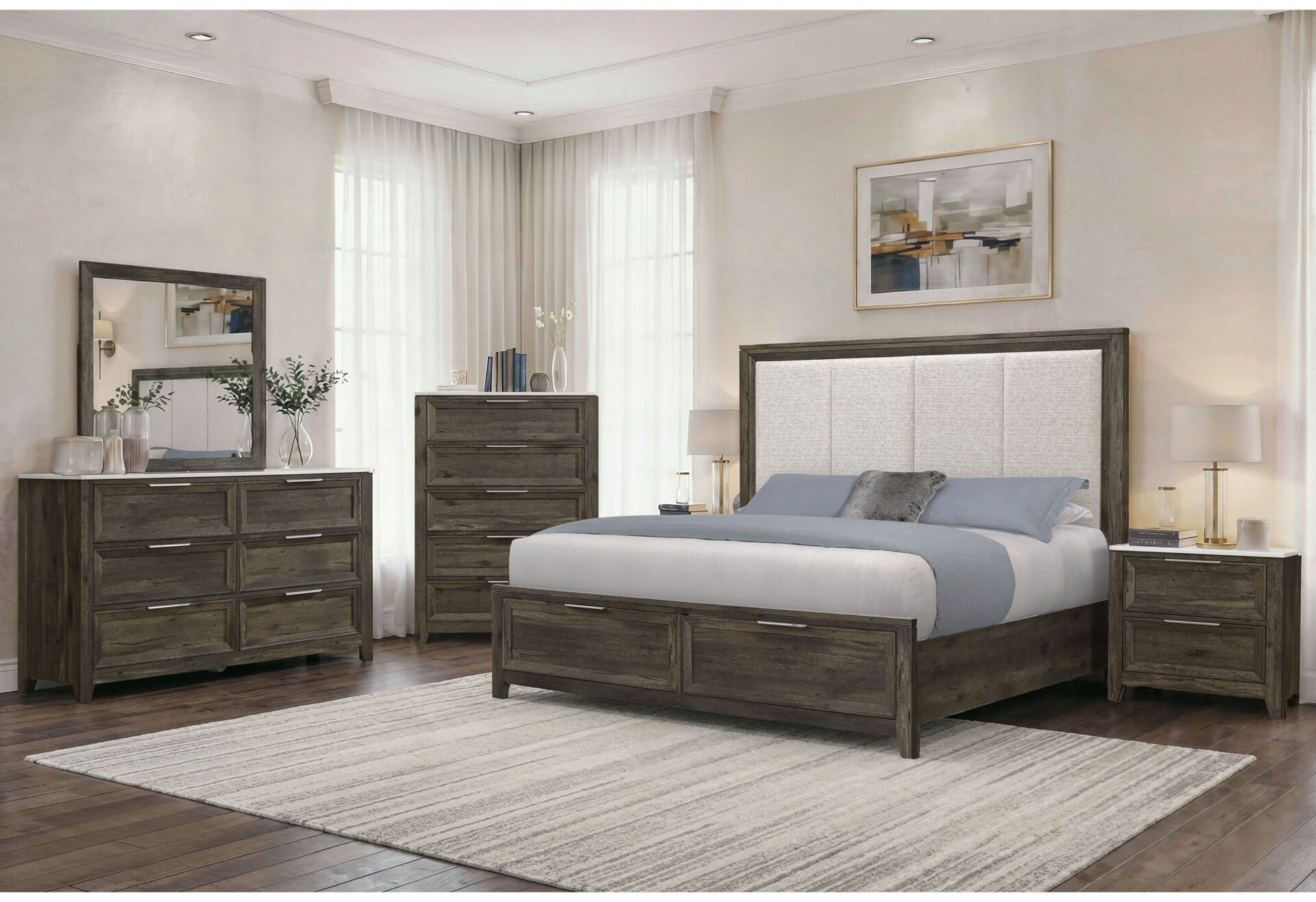  QUEEN BED ROOM SET