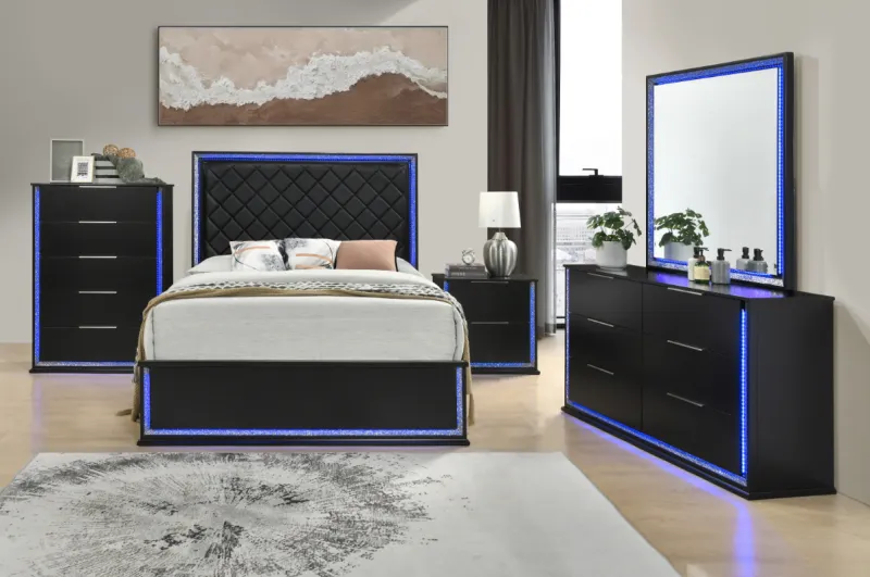 Lumin Queen Bedroom Set Collection