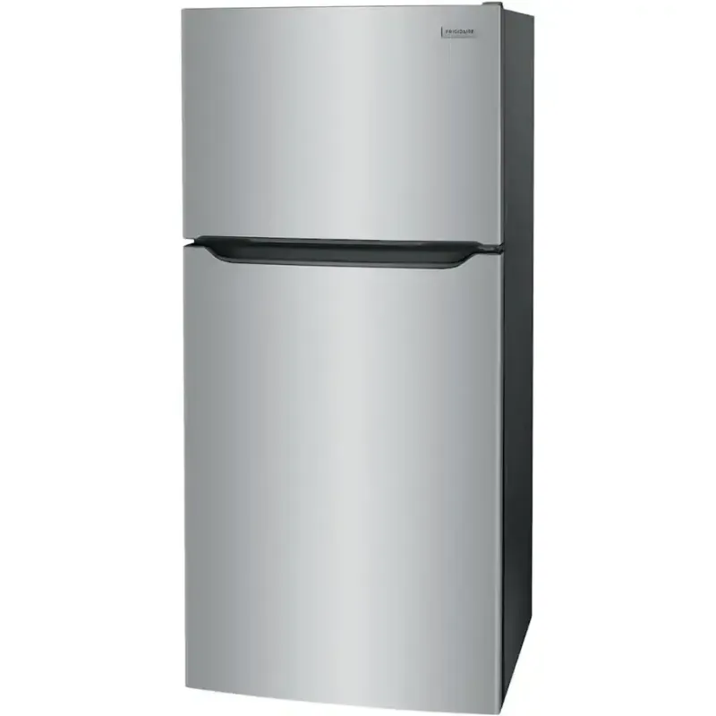Frigidaire - 30 in. Wide 20 Cu. Ft. Garage Ready Top-Freezer Refrigerator - Stainless Steel