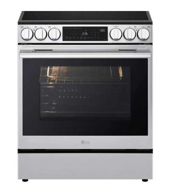 6.3 cu. ft. Smart Wi-Fi Enabled Electric Slide-in Range with InstaView®, Fan Convection, Air Fry & EasyClean