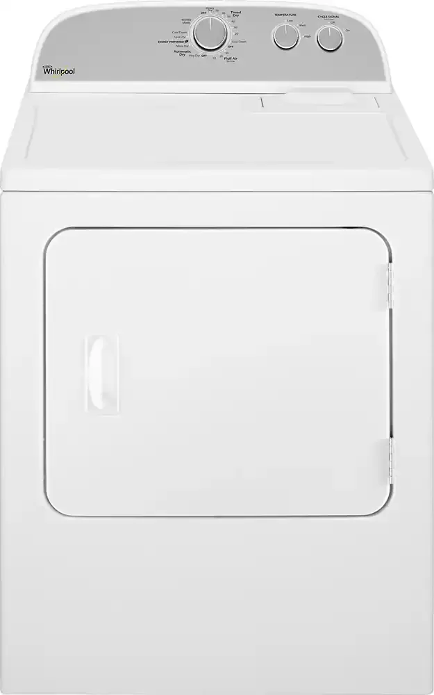 Whirlpool - 7.0 Cu. Ft. 14-Cycle Electric Dryer - White