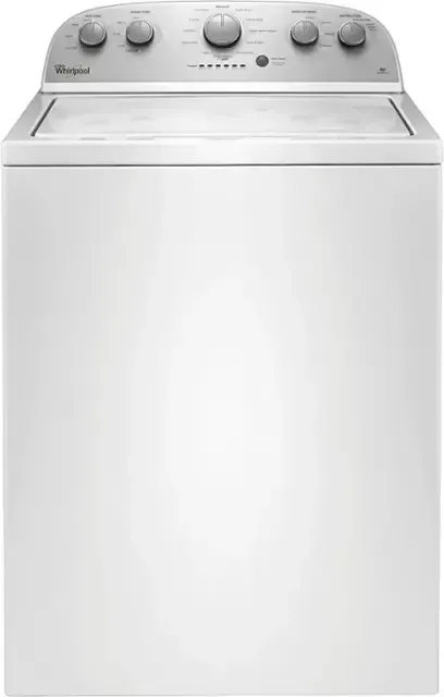 Whirlpool - 3.5 Cu. Ft. 12-Cycle Top-Loading Washer - White