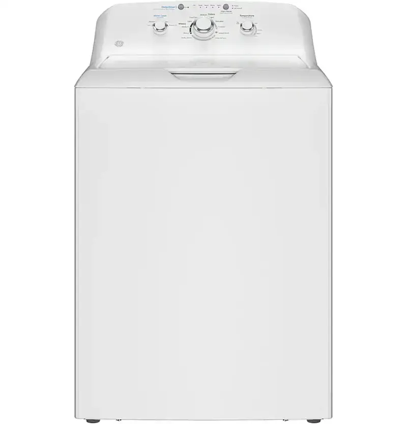 GE - 4.0 Cu. Ft. High-Efficiency Top Load Washer with Water Level Control - White