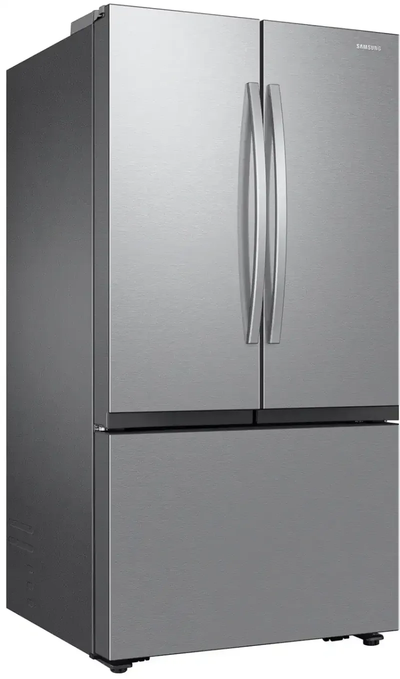 Samsung - 36 in. Wide 32 cu. ft. 3-Door French Door Smart Refrigerator with Dual Auto Ice Maker - Stainless Steel