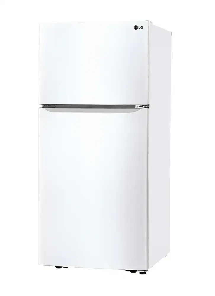 LG - 30-in Wide 20.2 Cu. Ft. Top Freezer Refrigerator - White