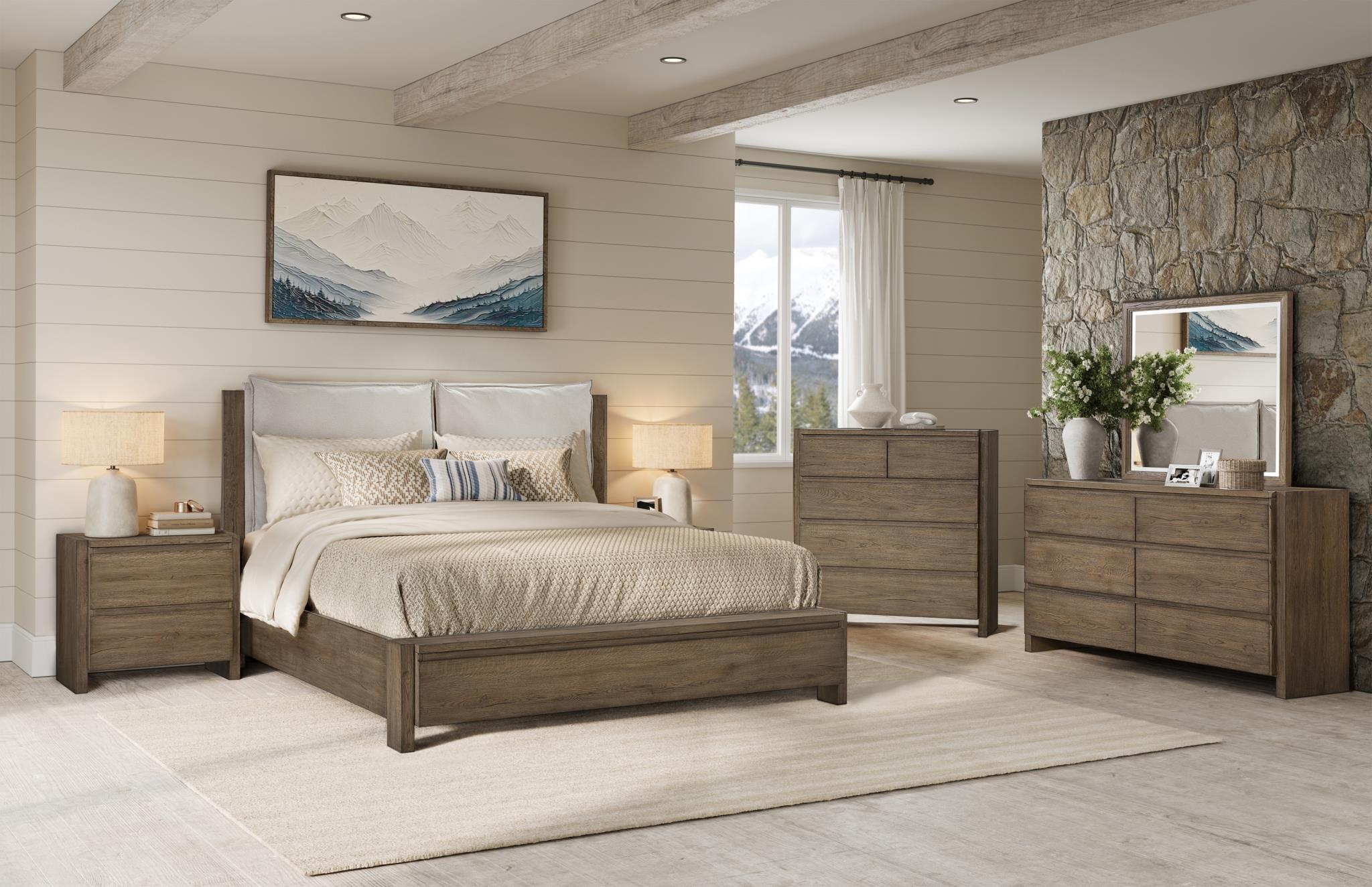 ASPEN SPRINGS - QUEEN BEDROOM SET