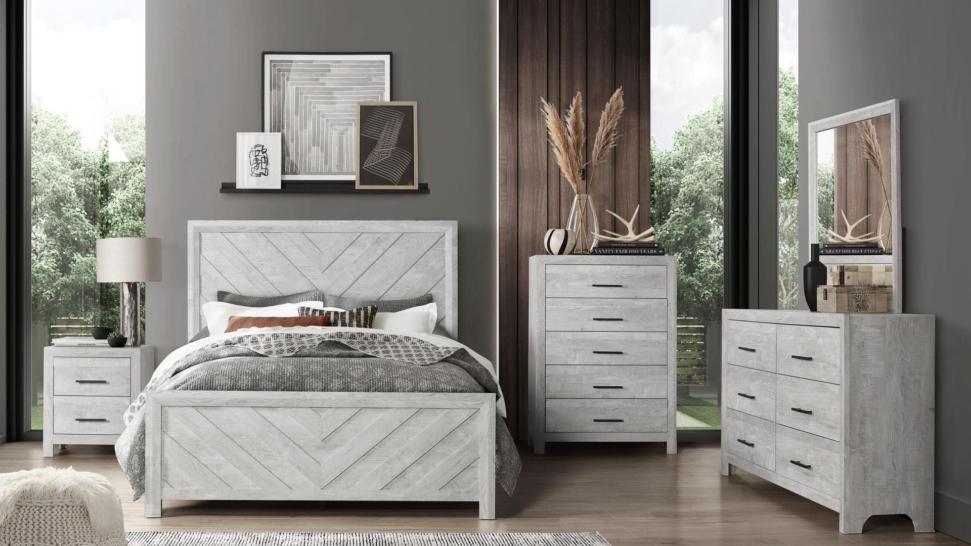 Denver Bedroom Set Rustic Natural
