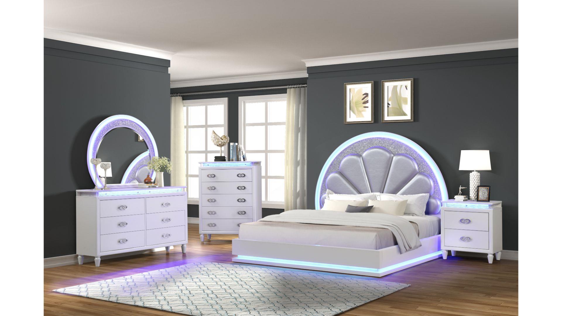 Perla Bedroom Set with Dresser