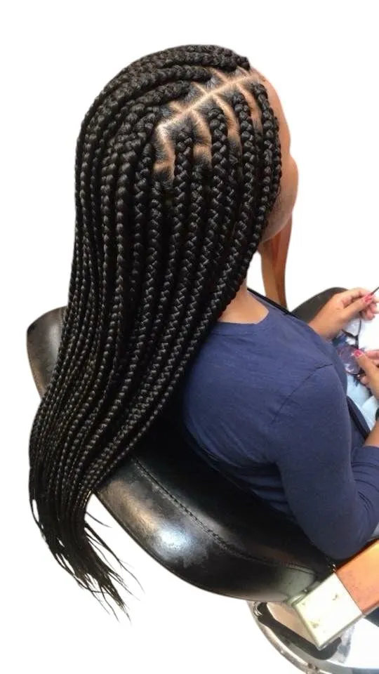 Medium Box Braids hairstyle