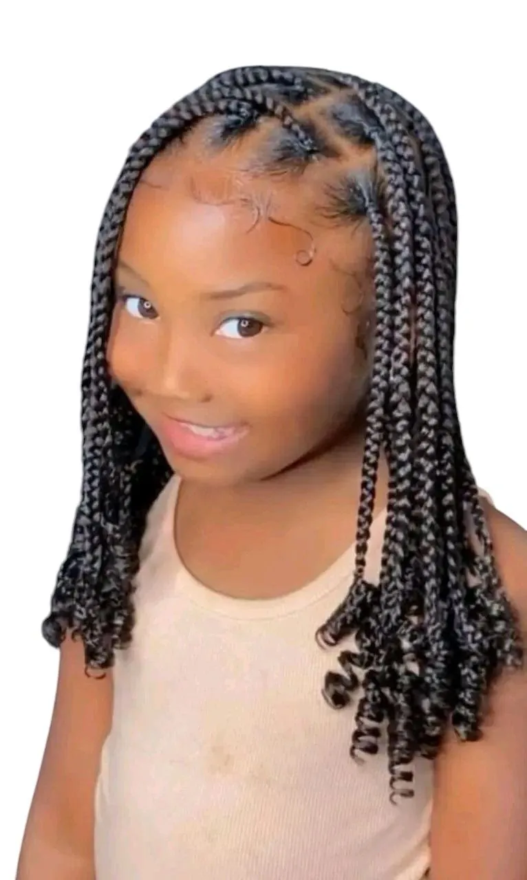 Kids Box Braids hairstyle