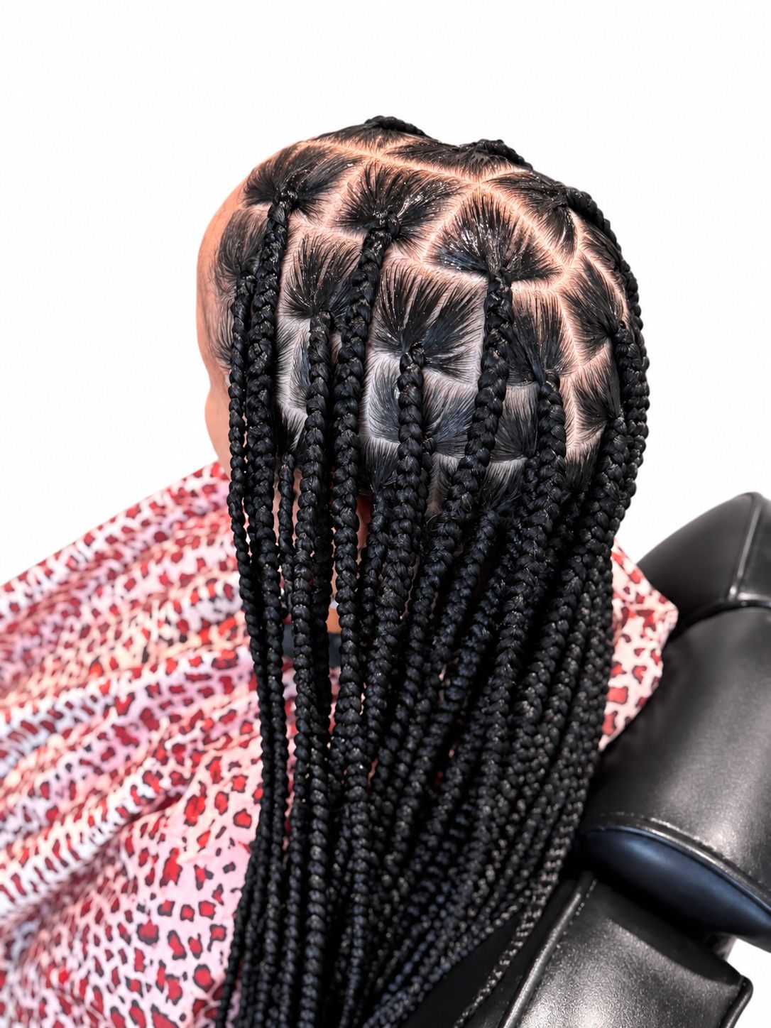 Large Knotless Braids hairstyle