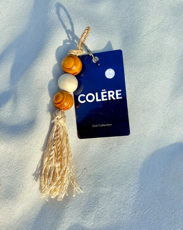Abaca Key Ring