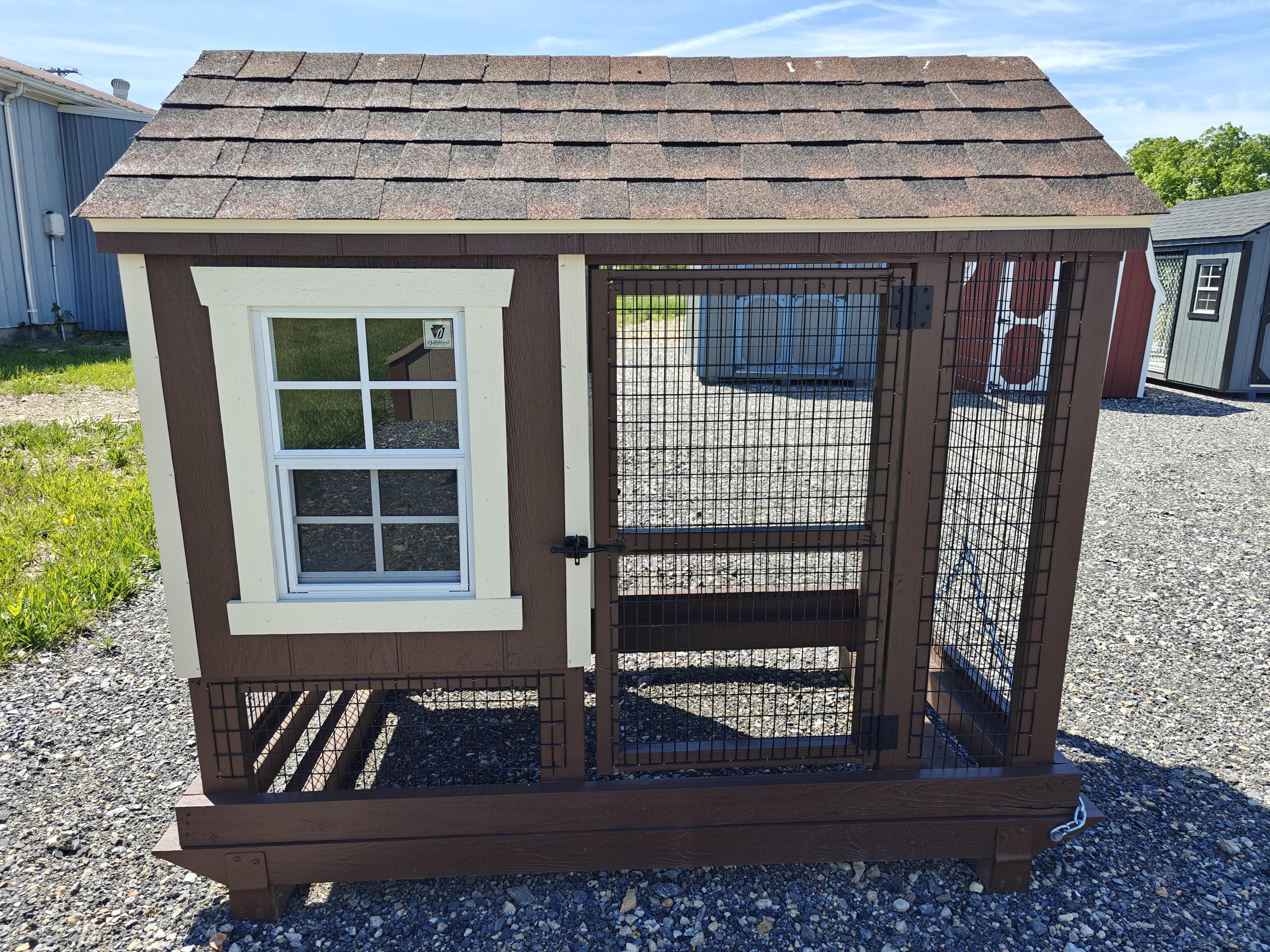 CR-46 Animal Shelter Chicken Runs