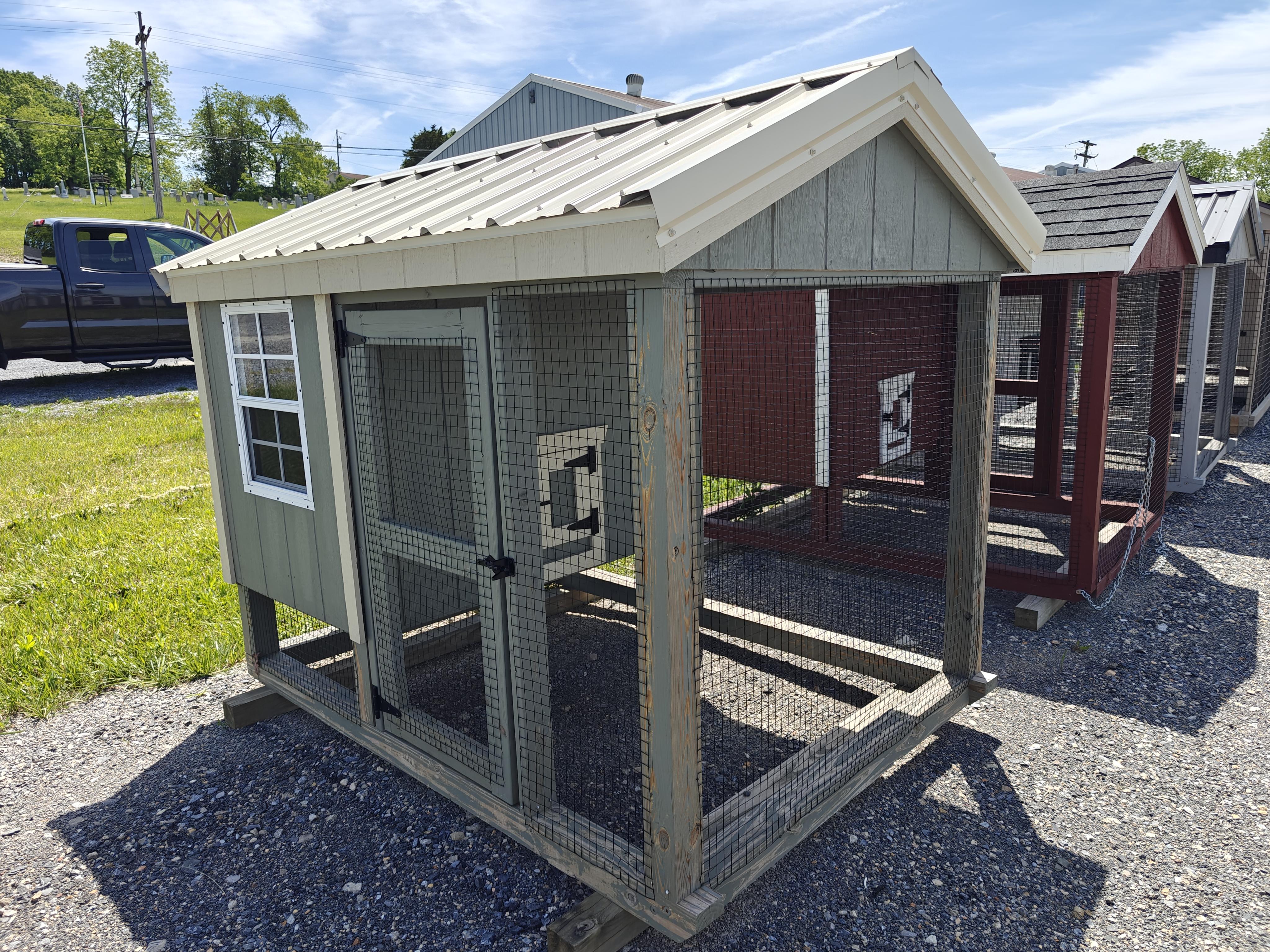 C-12062 5x7 Animal Shelter Chicken Runs