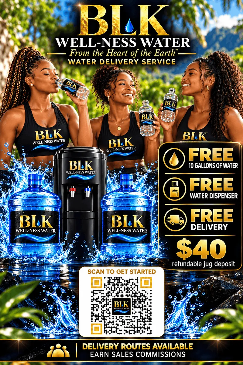 BLK WELL-NESS Water Deposit
