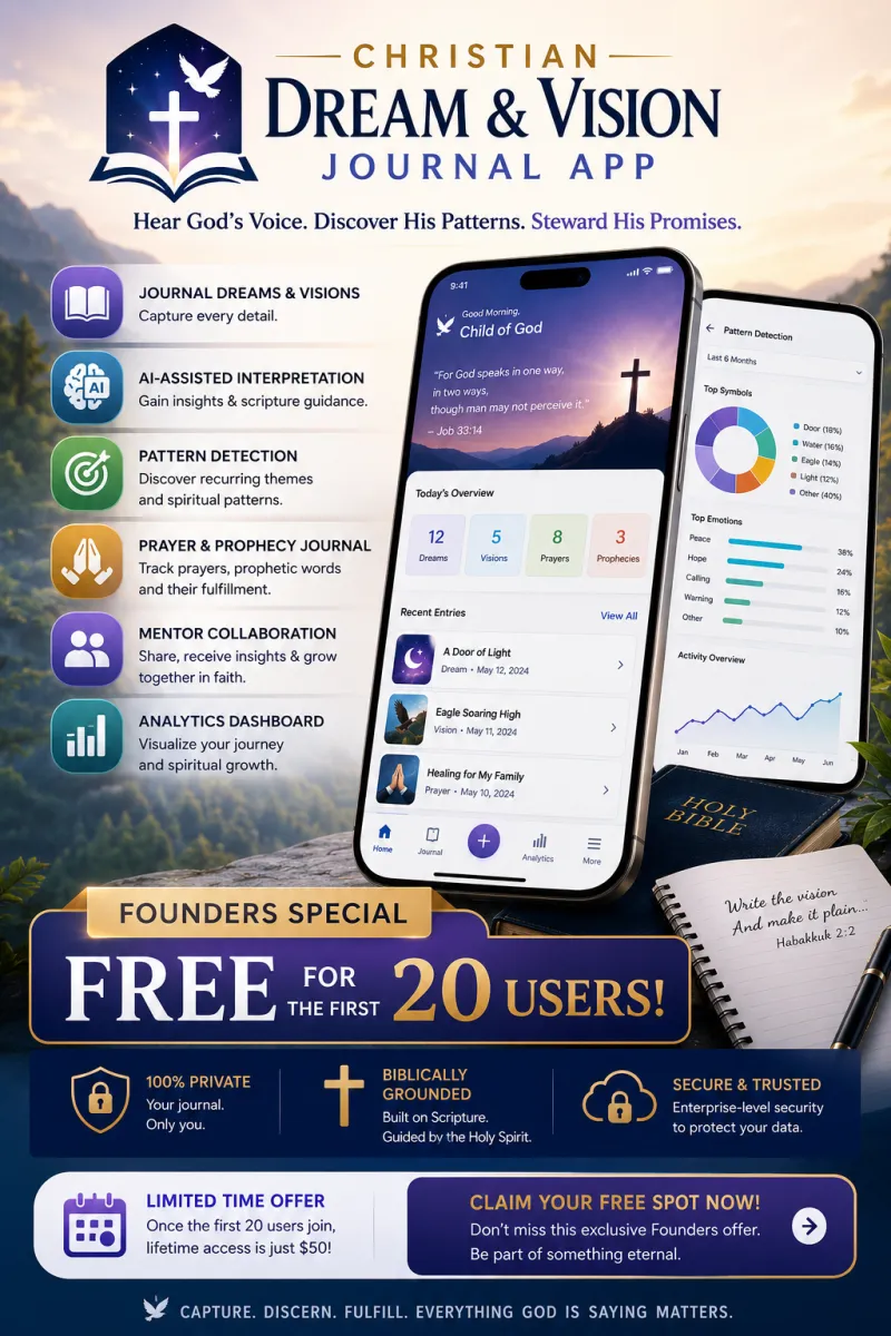 Dream and Vision Journal App (Founders)