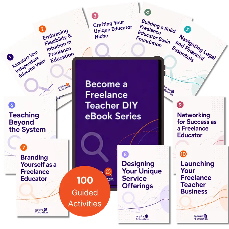  Become a Freelance Teacher eBook Series