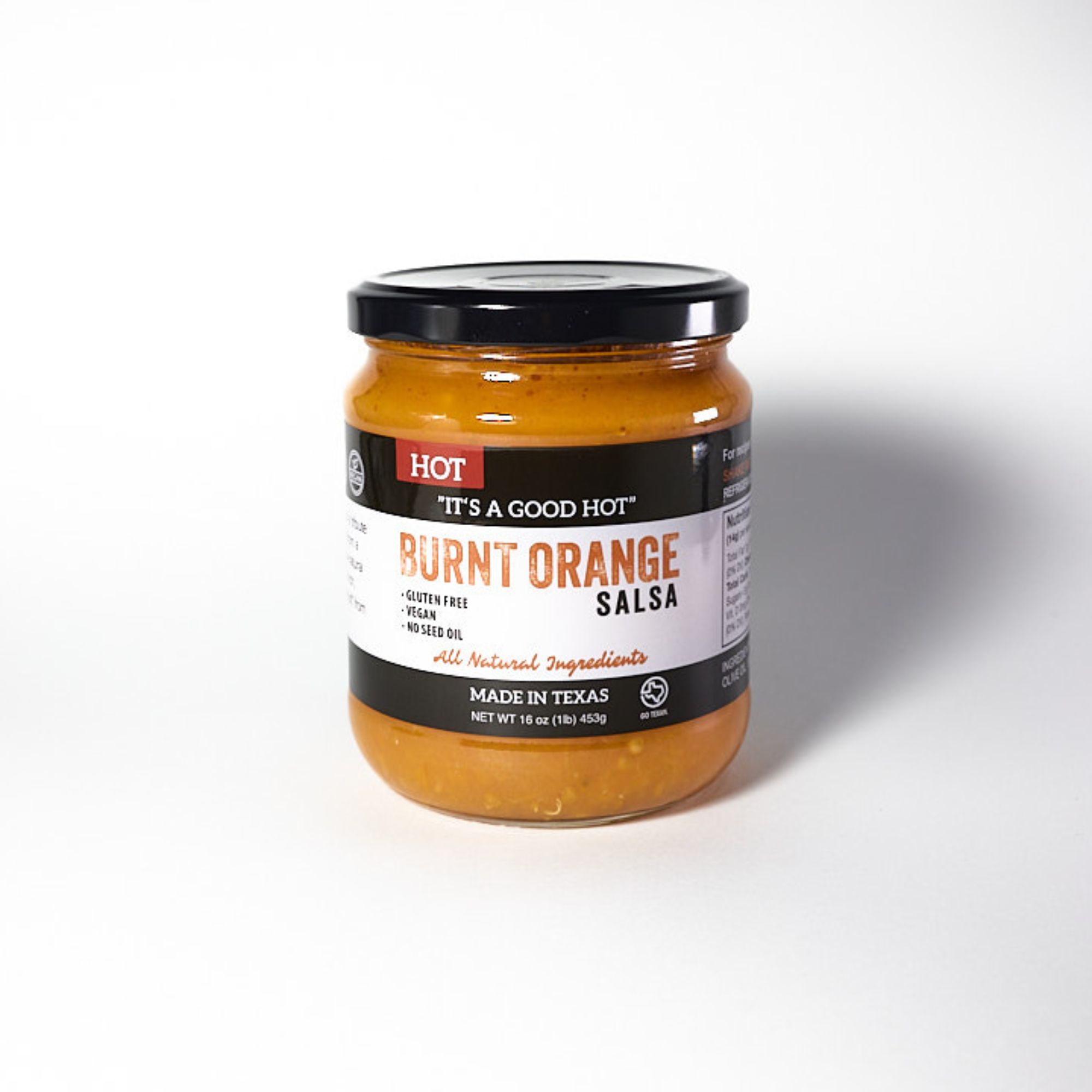 Burnt Orange Hot Salsa
