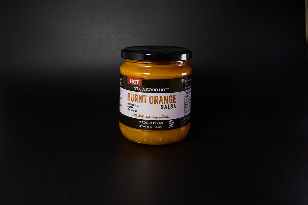 Burnt Orange Salsa Hot Case (12 Jars)