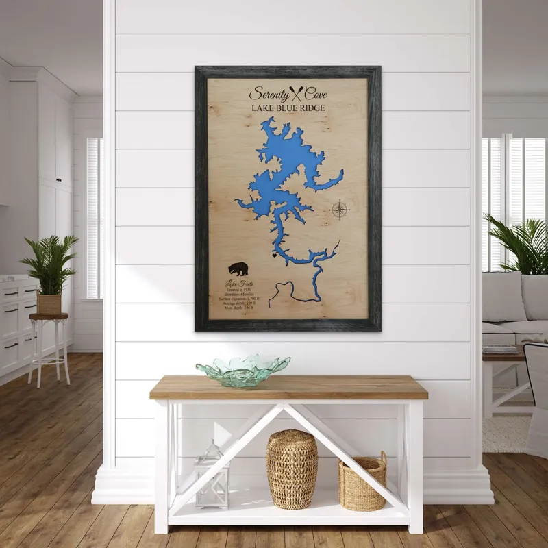 Wood Lake Map - Any Lake
