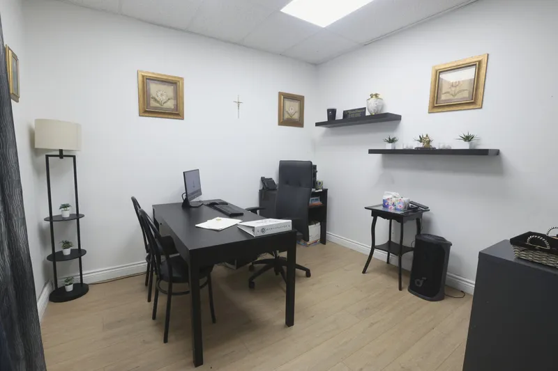 Bureau où nous recevons les familles