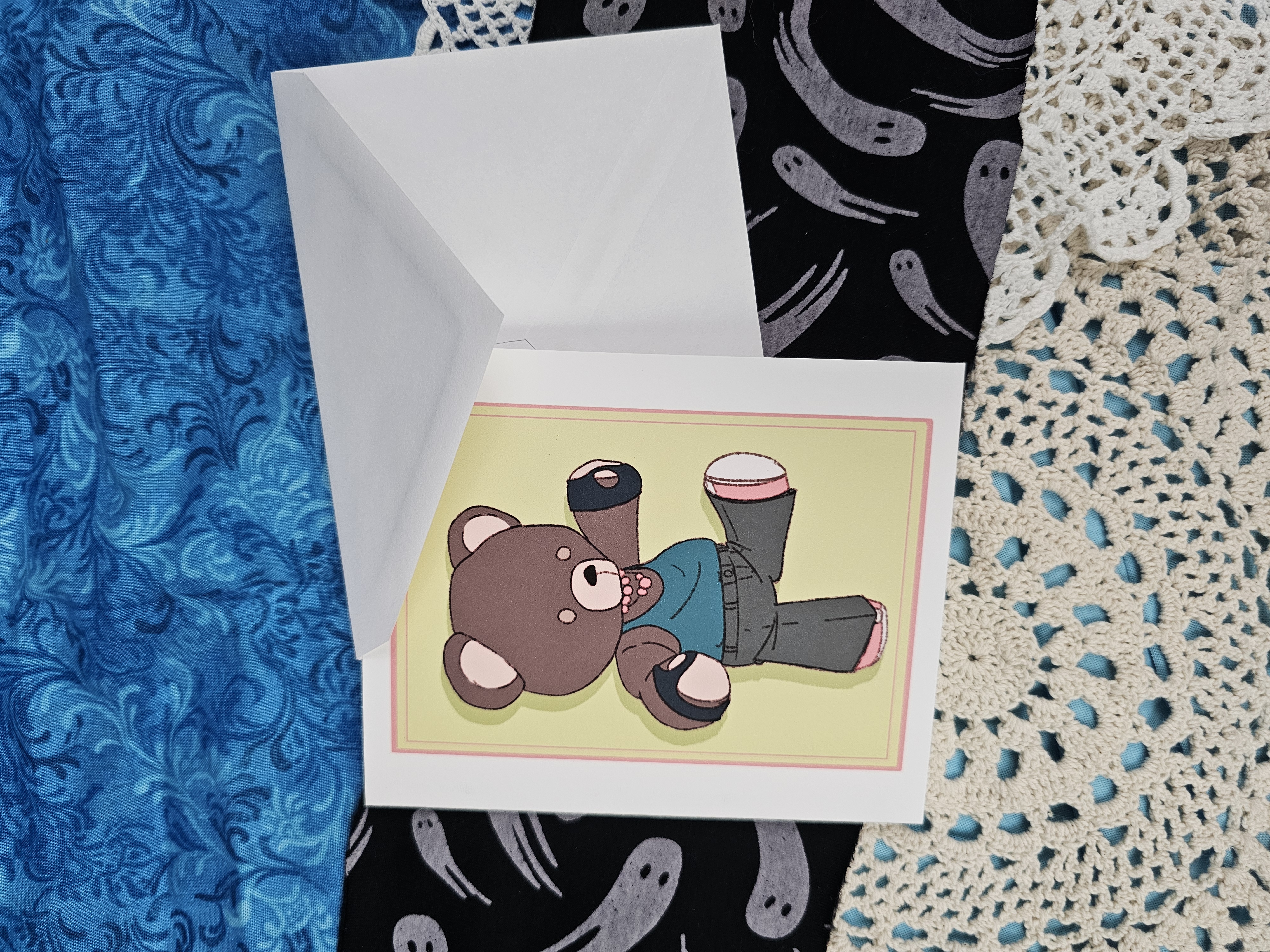 Greeting Card Zack Bear