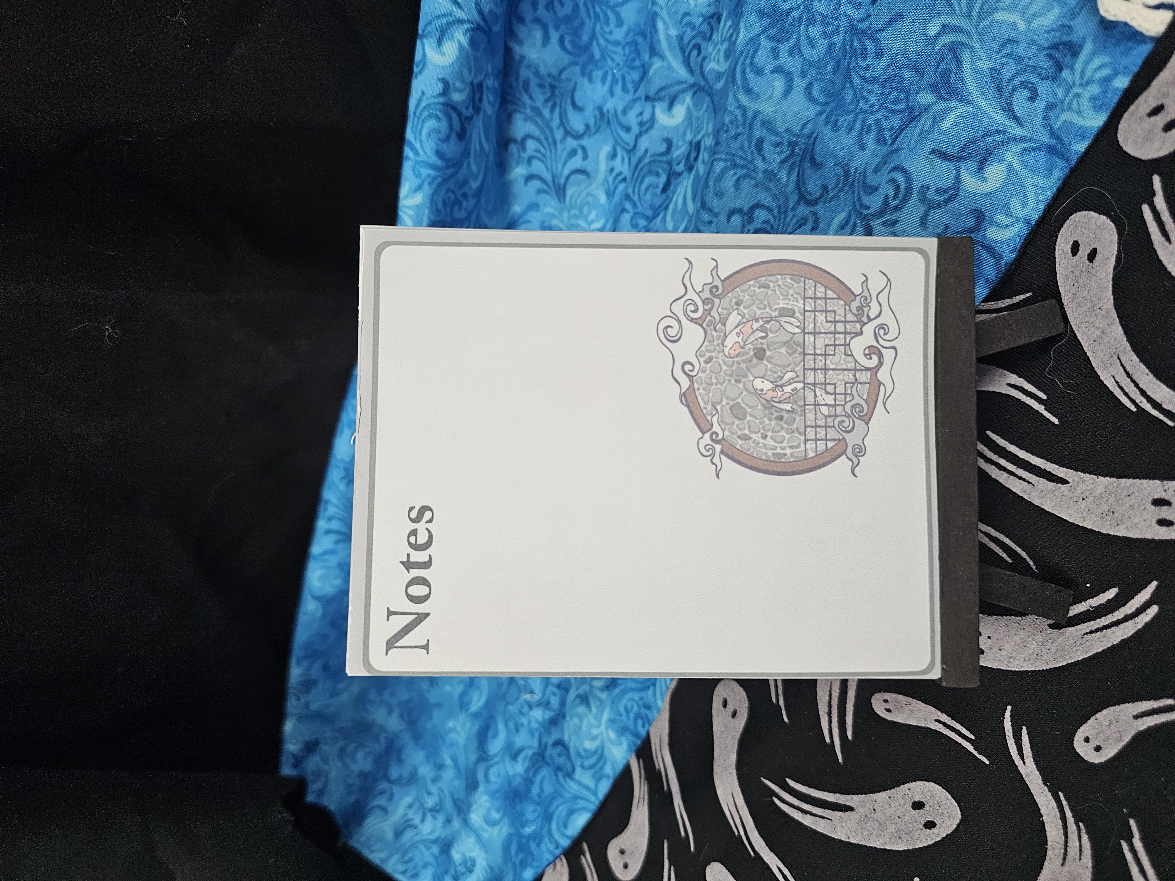 Medium Notepad Circle Koi Pond