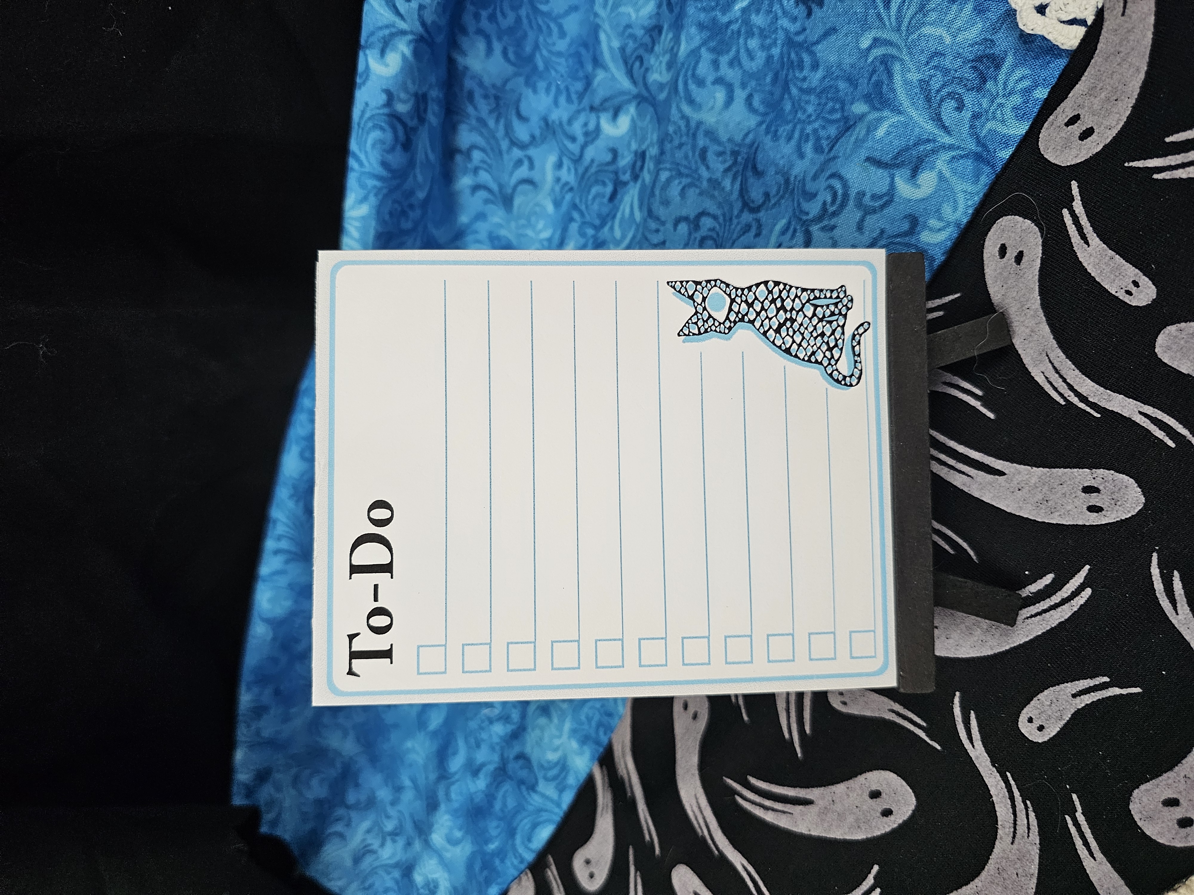 Medium Notepad Many Eyed Cat