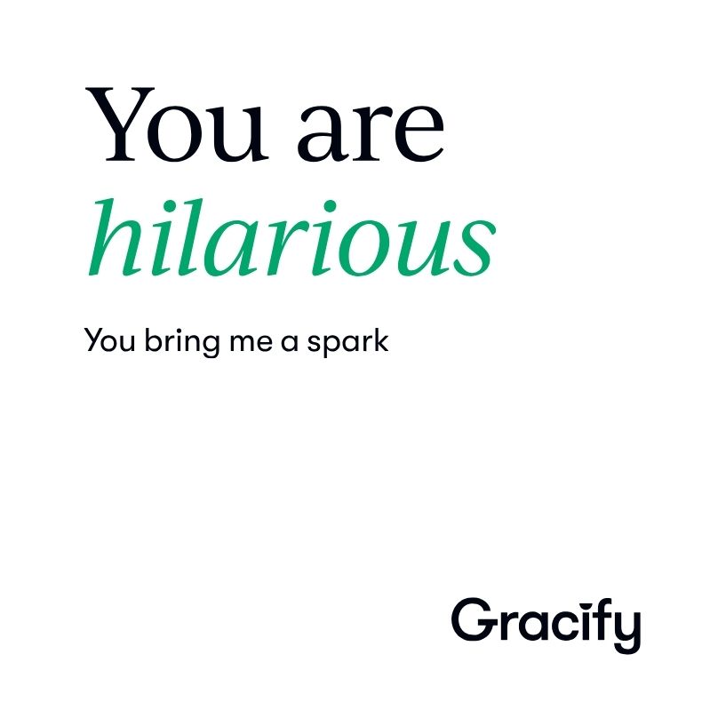 Affirmation Card: Hilarious