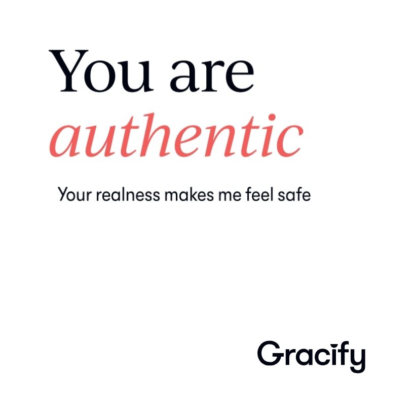 Affirmation Card: Authentic