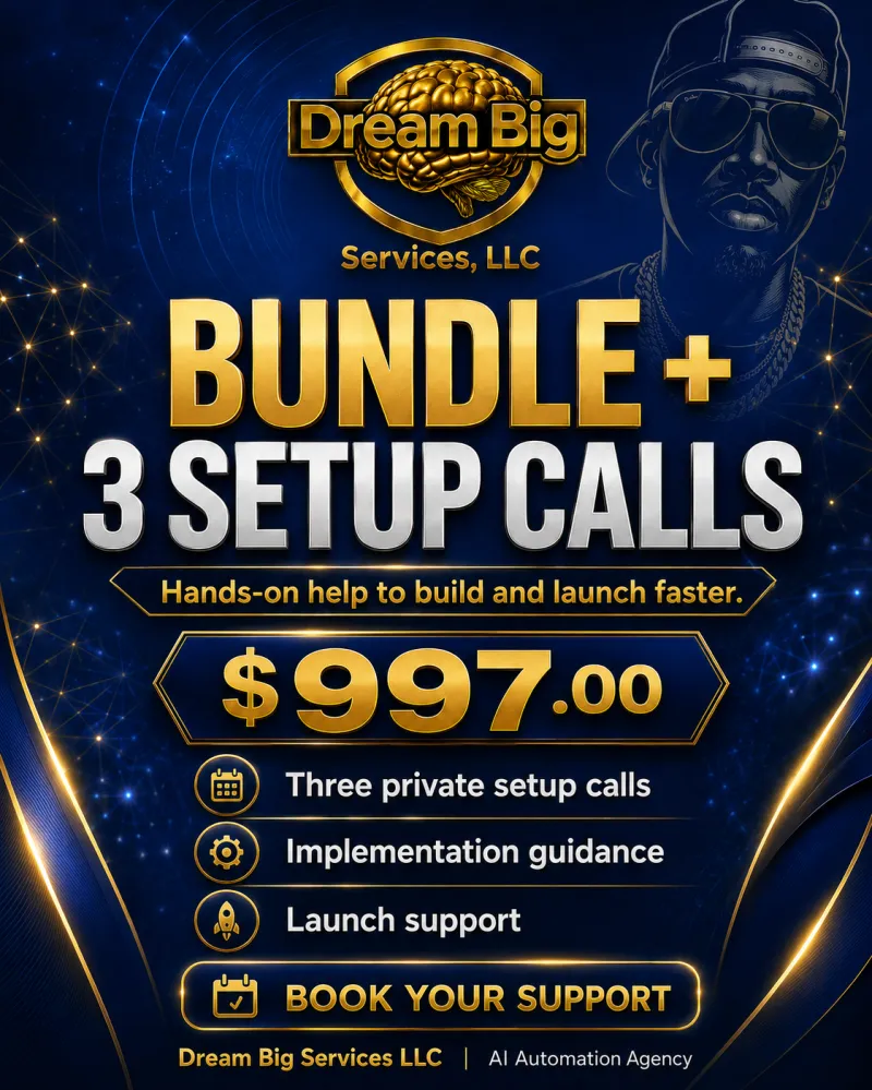 Bundle + 3 Setup Calls