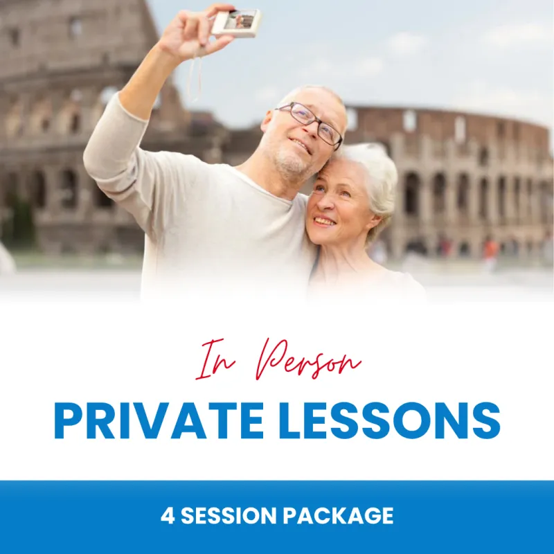 Private Lessons - In Person (4-Session Package)