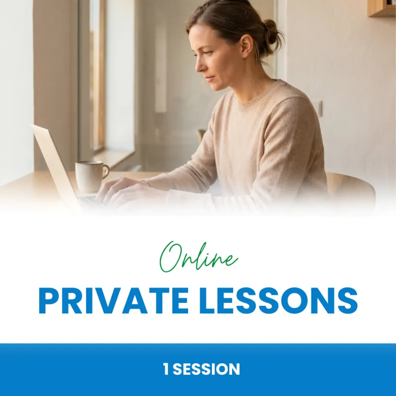 Private Lessons - Online (1 -Session)