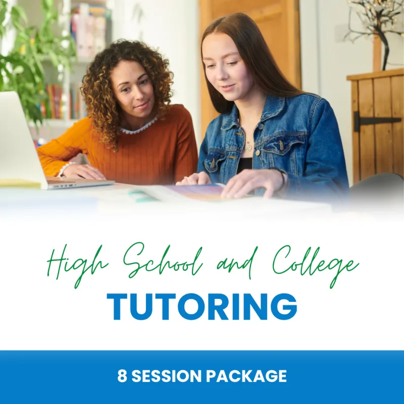 Tutoring – High School & College (8 Session)