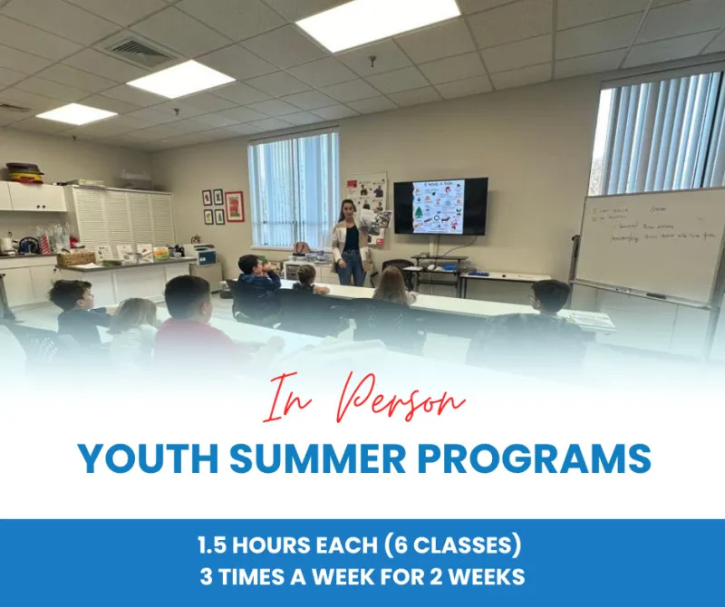 In-Person — Summer Programs 1.5hr (Youth)