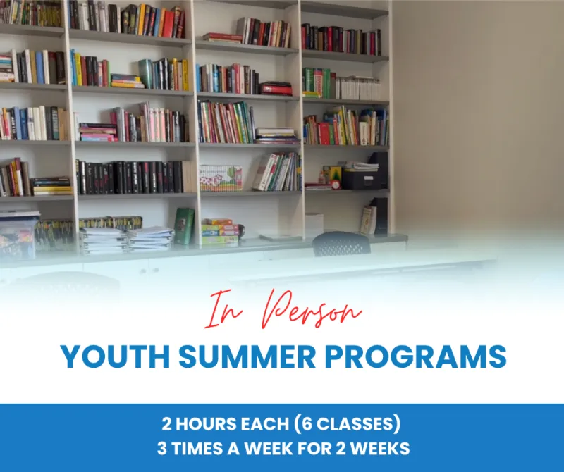 In-Person — Summer Programs 2hr (Youth)