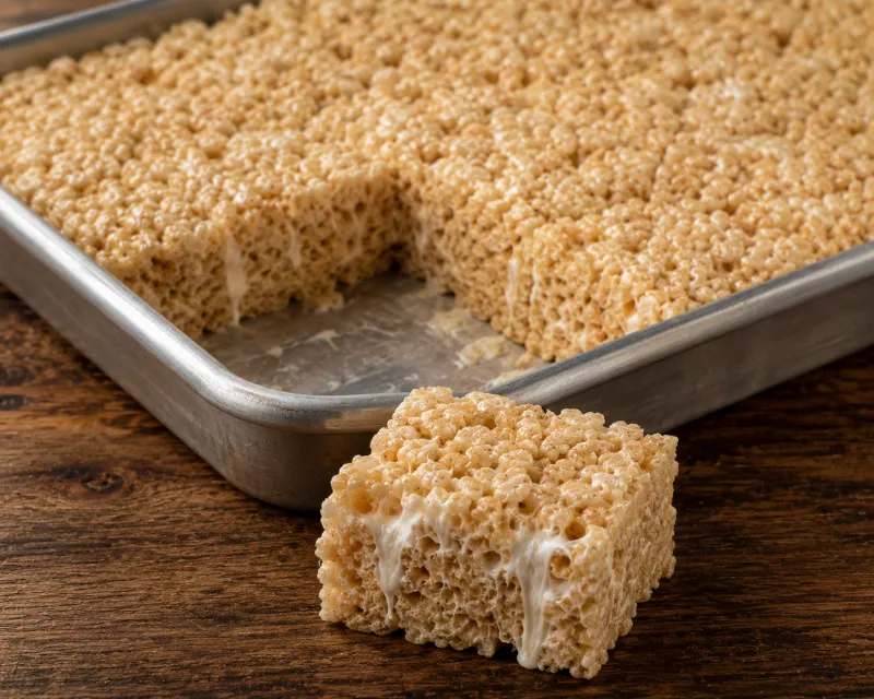 Brown Butter Rice Krispies (8x8 pan)