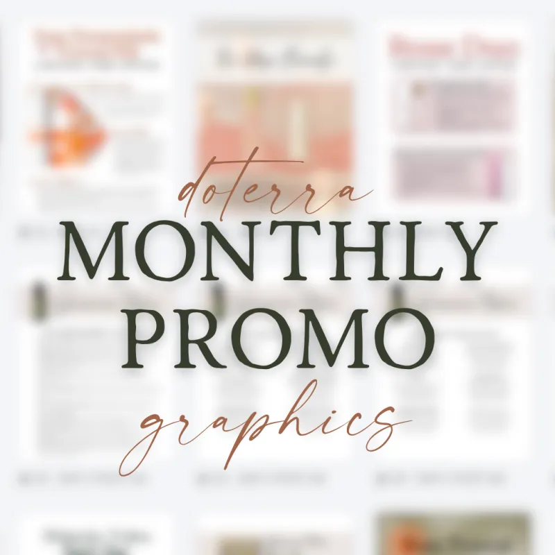 doTERRA Monthly Promo Graphics