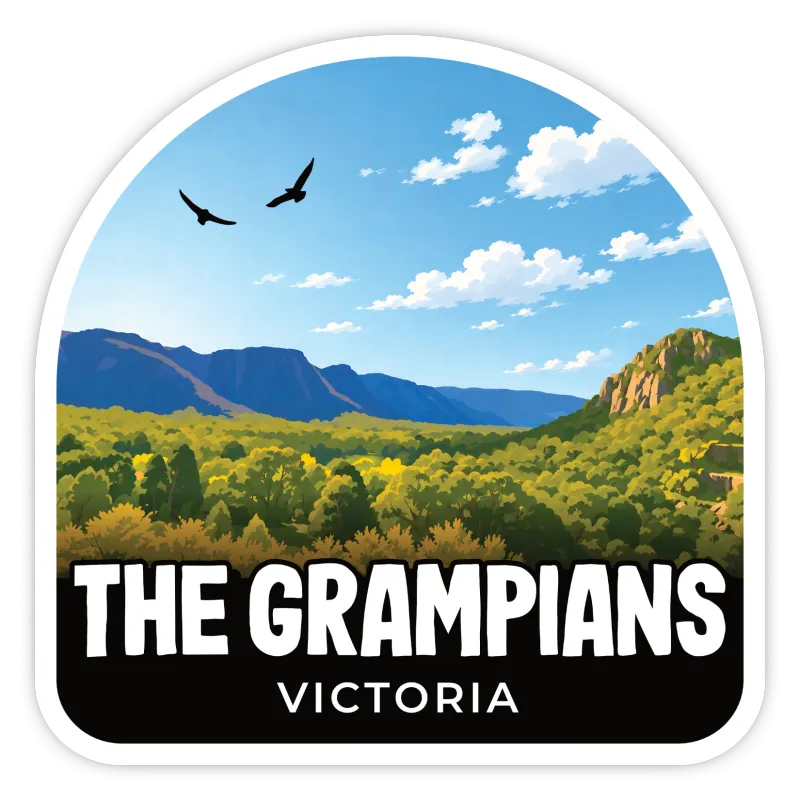 The Grampians, Victoria Sticker