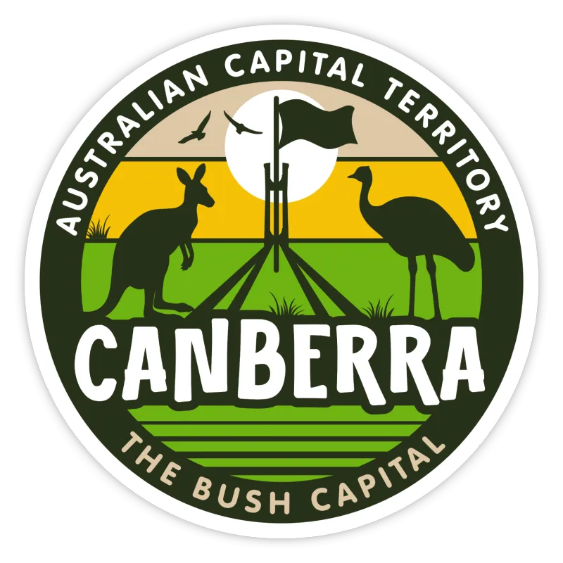 Canberra, ACT Sticker