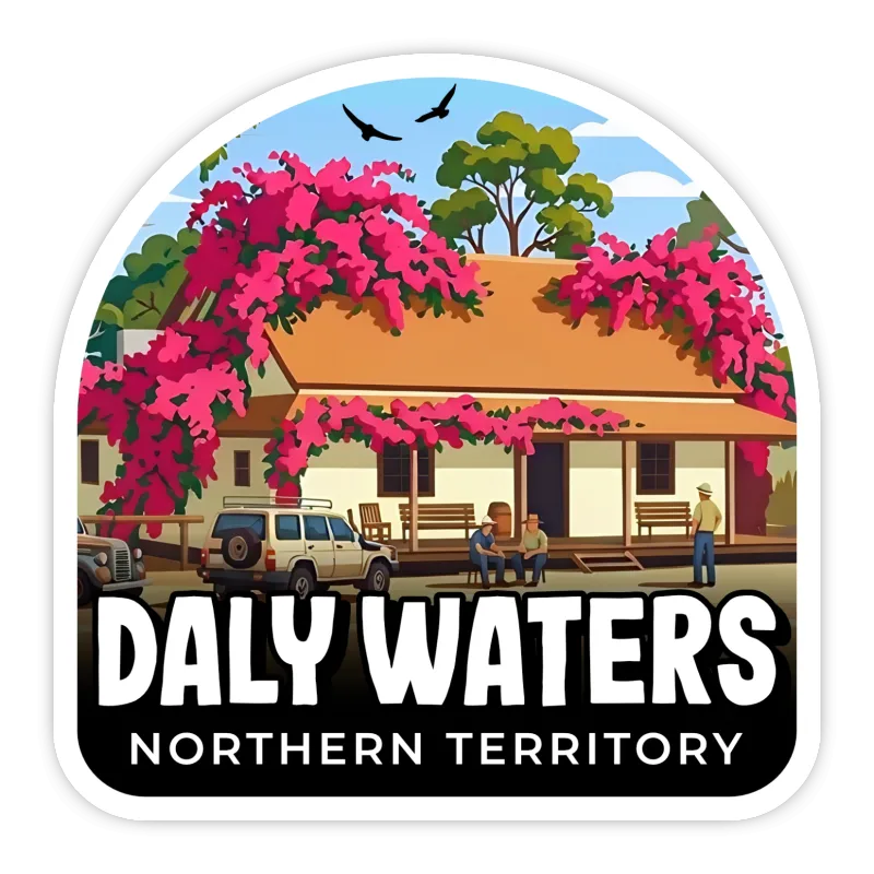 Daly Waters, Northern Territory Sticker