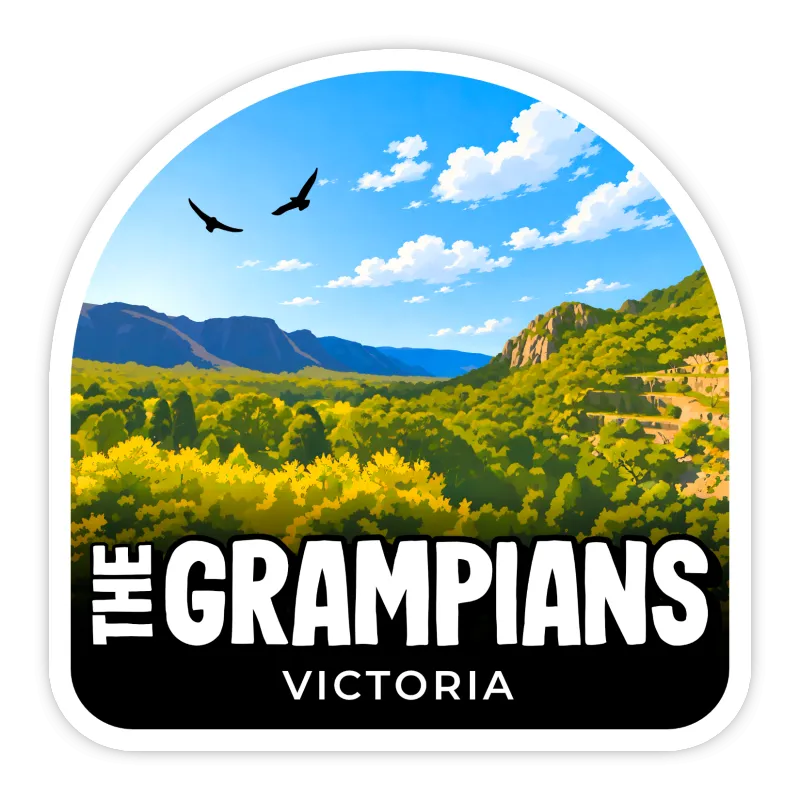 The Grampians, Victoria Sticker