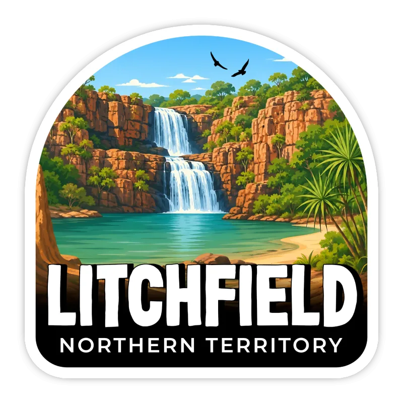 Litchfield, Northern Territory Sticker