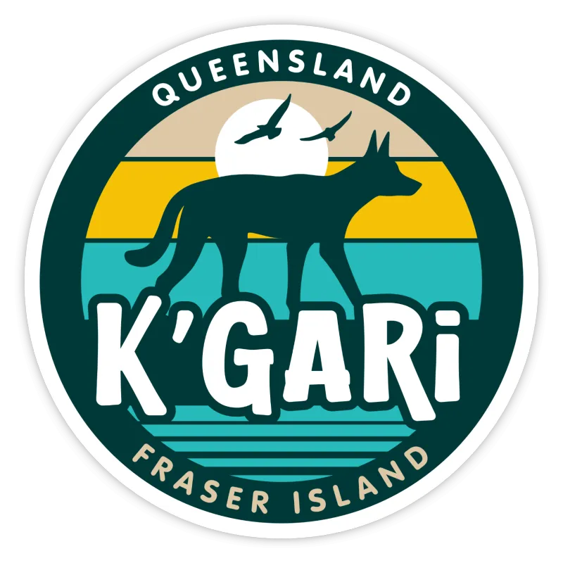 K'Gari, Queensland Sticker