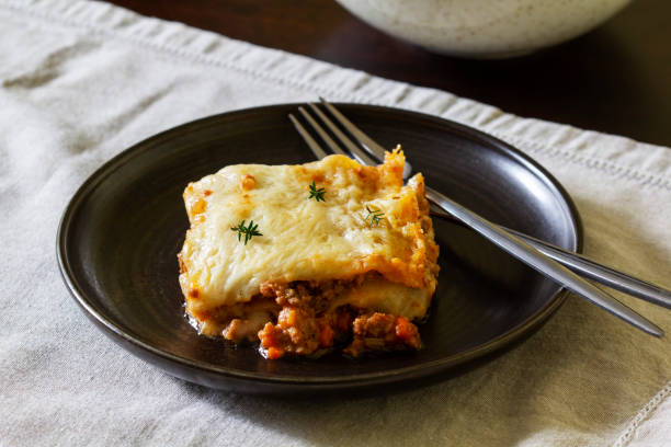 Traditional beef lasagne