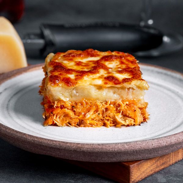 Chicken Escondidinho with potato bake with cheese (Aluminum tray 350g)