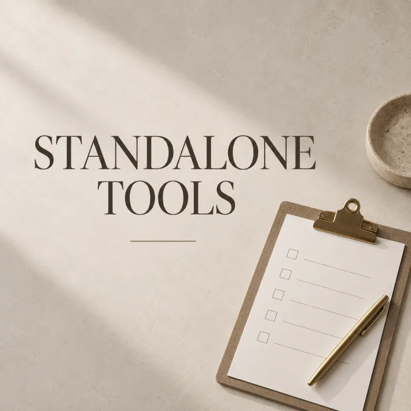 STANDALONE TOOLS