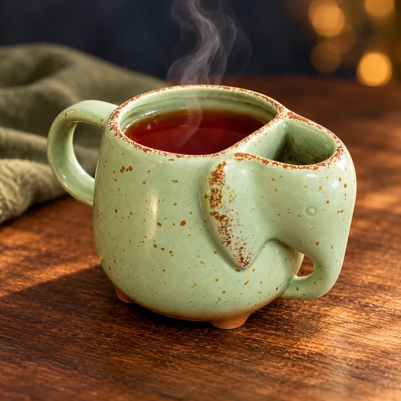 Tea Time Elephant Mug